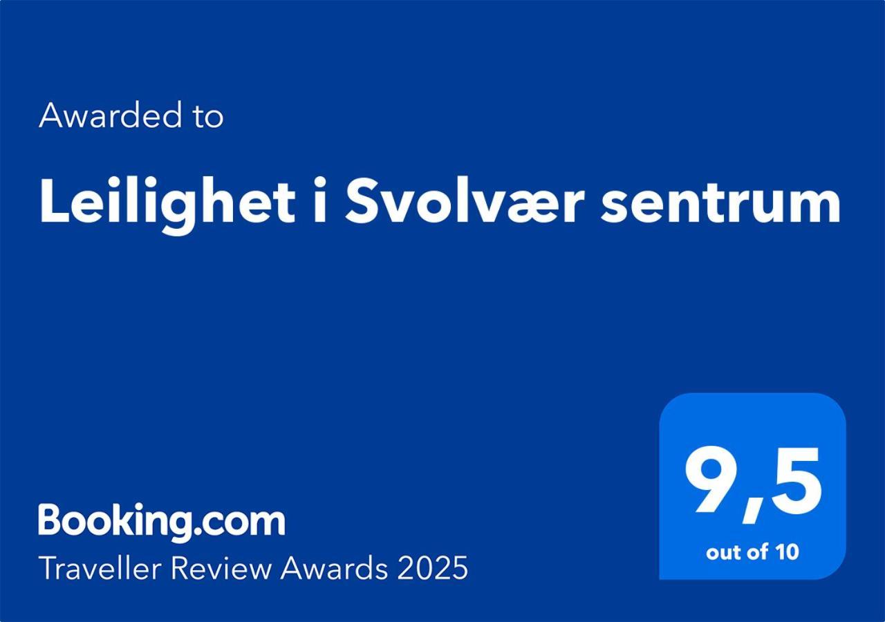 Leilighet I Svolvaer Sentrum 외부 사진